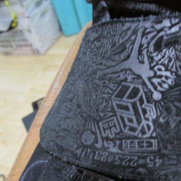 Size 14 - Jordan Fusion 20 Black University Blue 2008 - Picture 5 of 15